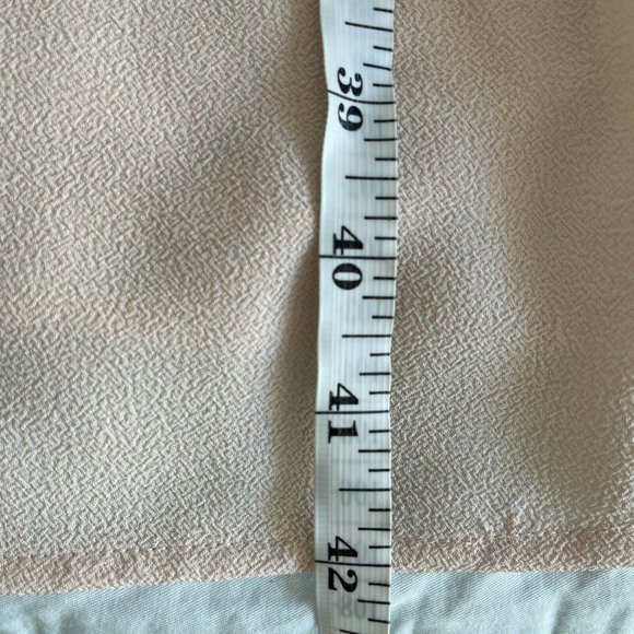 NWOT Blush Ruffled Chiffon Midi Wrap Flowy Dress Pink Size 12 - Picture 8 of 10